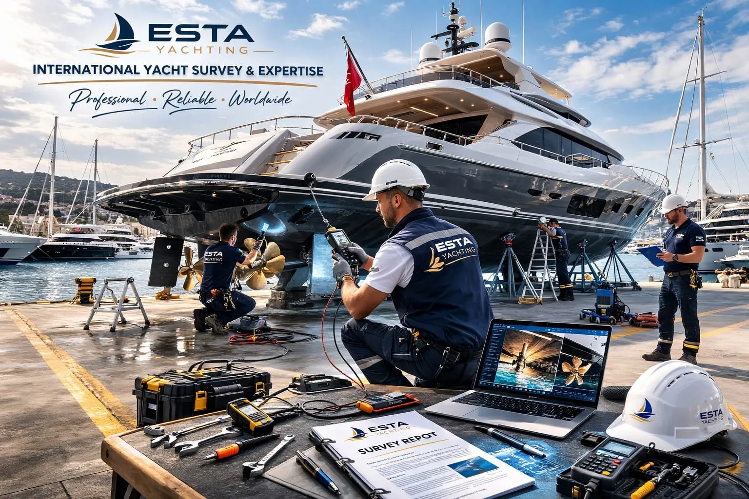 YAT TEKNE YELKENLİ TEKNE MOTOR YAT KATAMARAN GULET SÖRVEY EKSPERTİZ