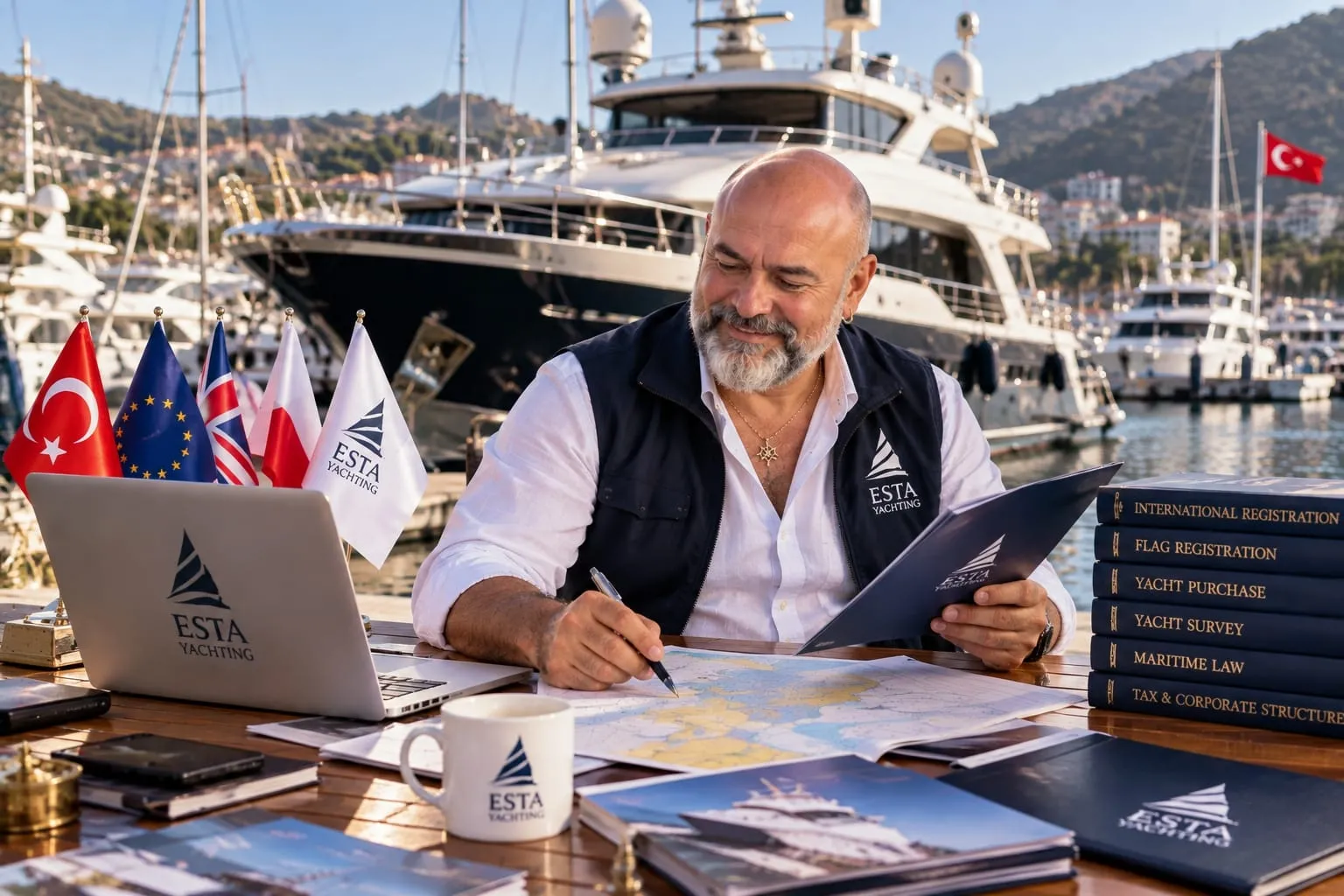 Yabancı Bayraklı Tekne Türkiye’de Nasıl Kullanılır? Bayrak Kaydı ve Tescil Rehberi | Esta Yachting