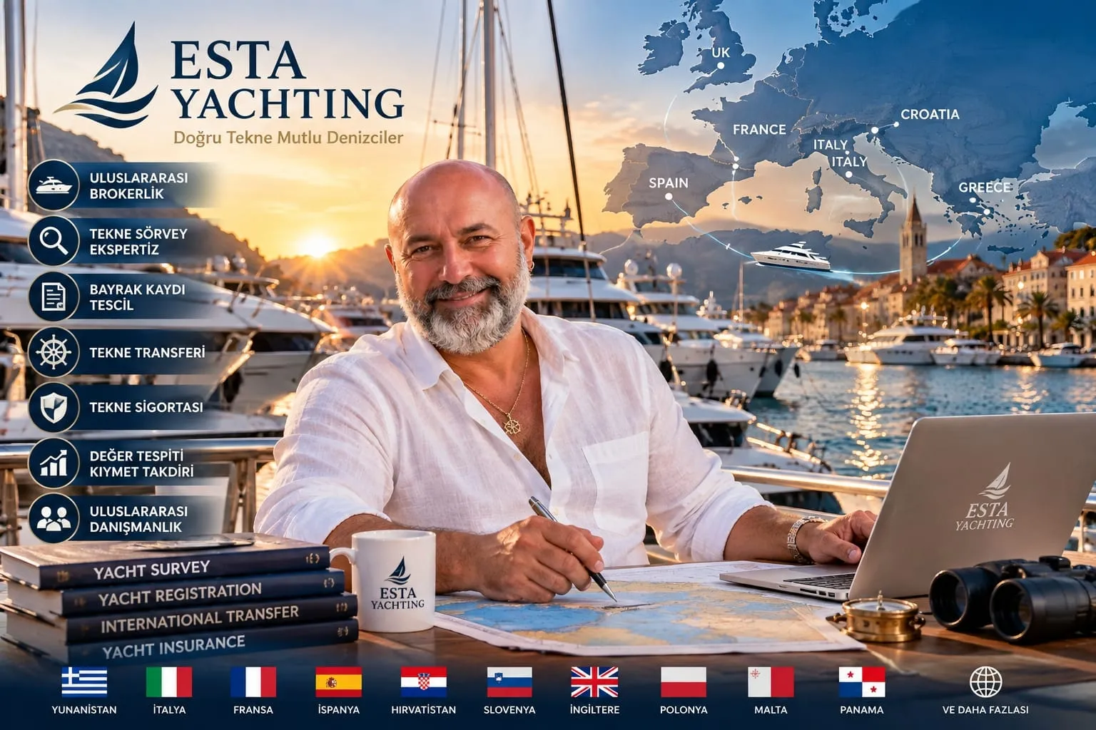 Avrupa’dan Tekne ve Yat Satın Alma Rehberi | Uluslararası Denizcilik Hizmetleri – Esta Yachting