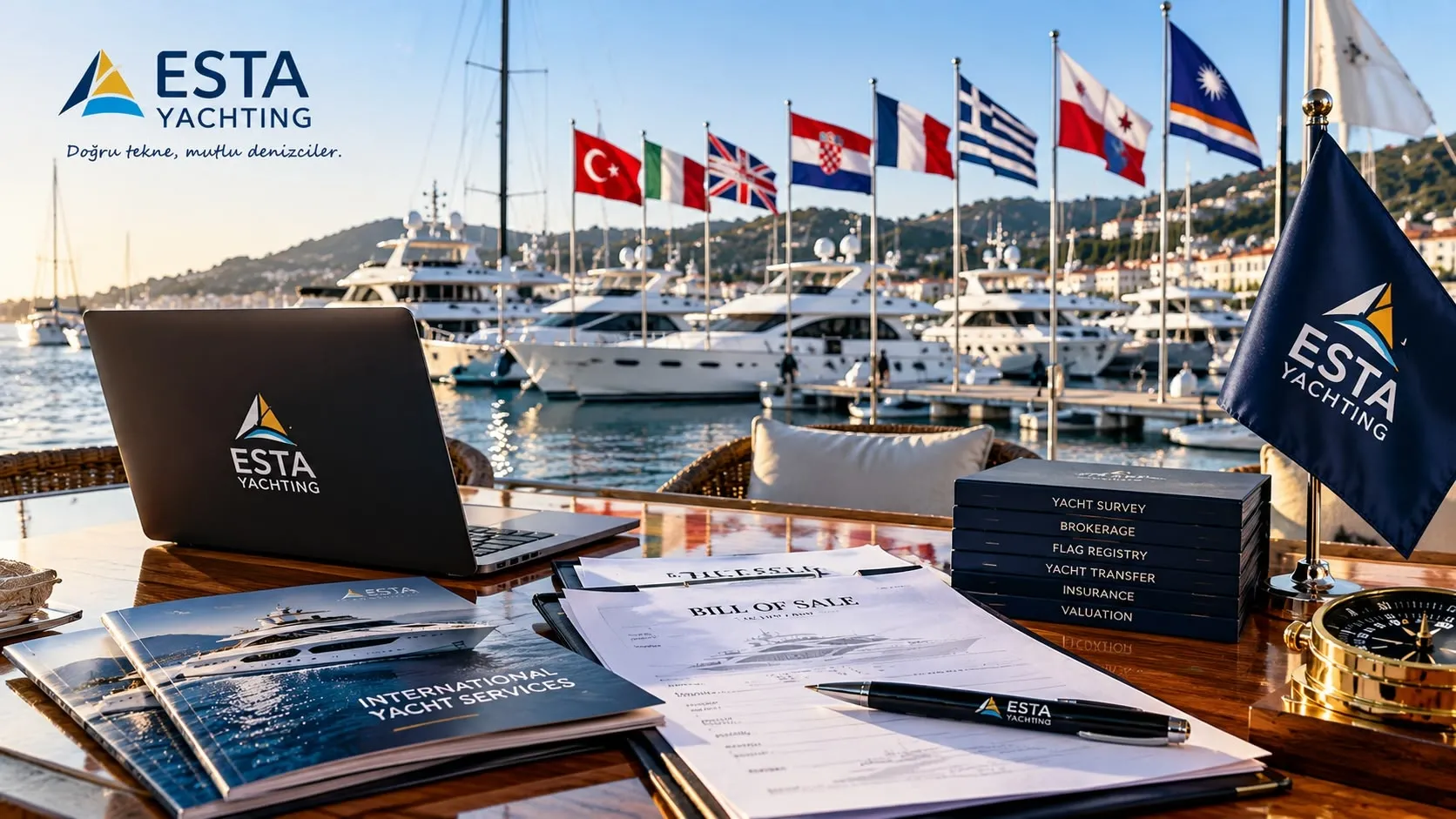 Yurt Dışından Tekne Satın Alma Rehberi Bill of Sale Yabancı Bayrak Kaydı ve Türkiye’ye Getirme